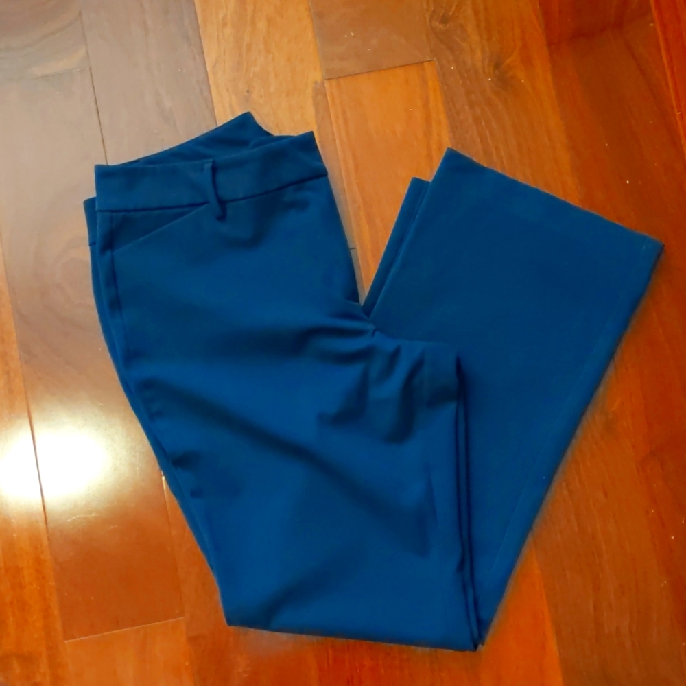 Navy Ann Taylor Dress Pant Size 12 Curvy Fit